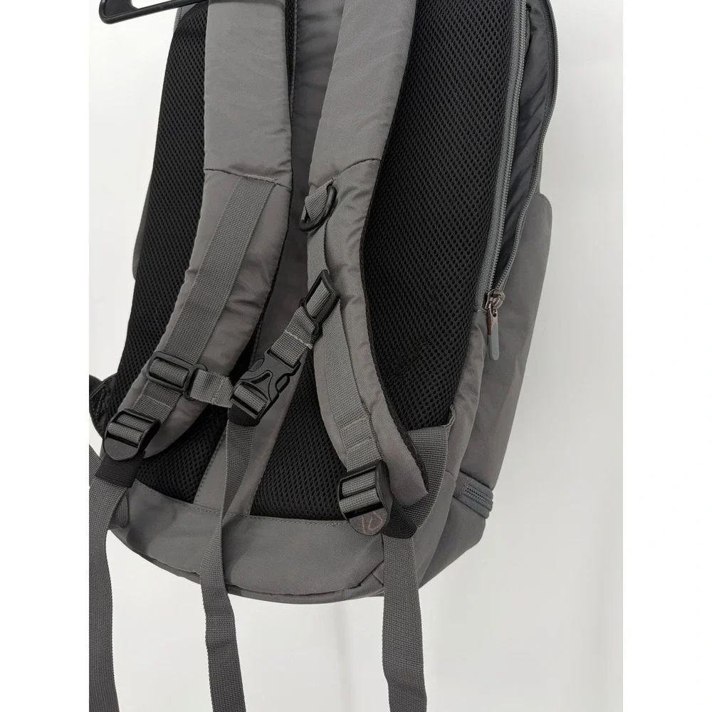 Stitch Travel Backpack Gray Orange Laptop Carry On Organizer Bag